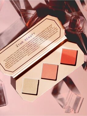 ATHR BEAUTY
Crystal Charged Cheek Palette “AMBER”